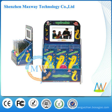 caja de acrílico de la exhibición con pantalla lcd de 7 pulgadas